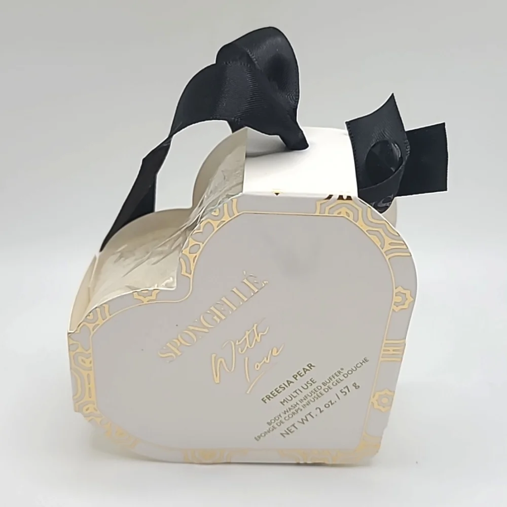 Spongelle With Love Freesia Pear Body Wash Infused Buffer